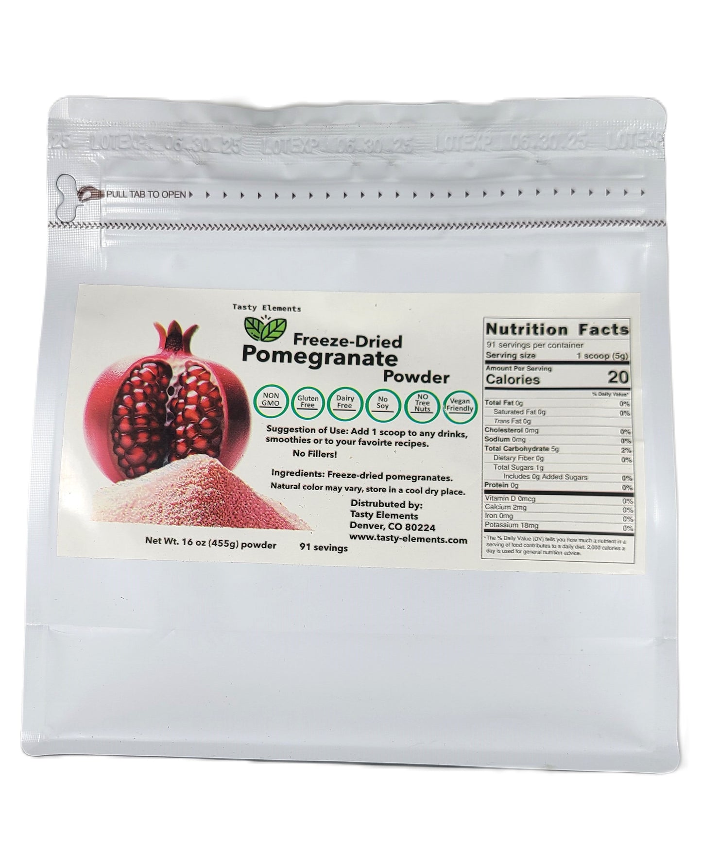 Pomegranate Freeze Dried Powder